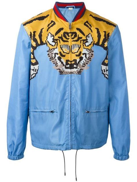 gucci reversible bomber jacket|gucci bomber jacket tiger.